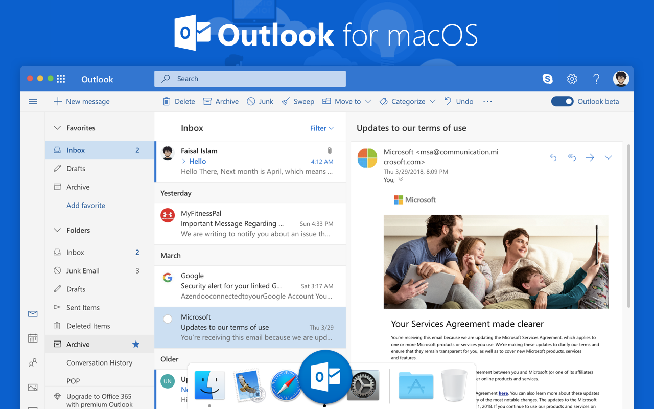 outlook for mac review 2018